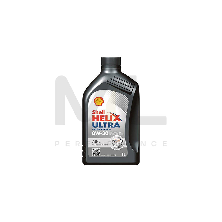 Shell Helix Ultra Professional AB-L Engine Oil - 0W-30 - 1Ltr Engine Oil ML Performance UK ML Car Parts