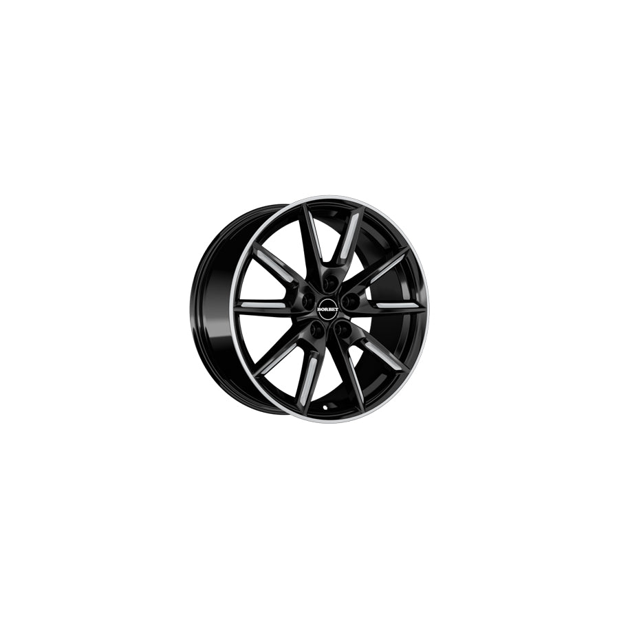 Borbet LX18 8x18 ET40 LX18 80840114,3572,5BMSSR Black Matt Silver Spoke Rim Wheel | ML Performance UK Car Parts