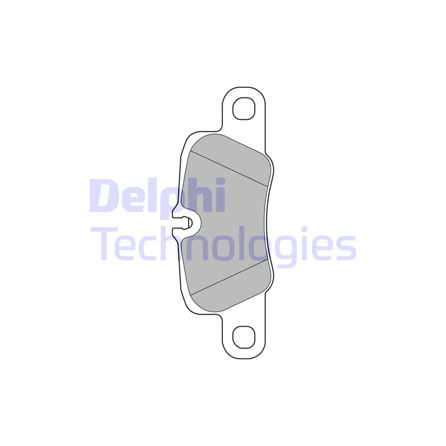 Delphi Lp2237 Brake Pad Set