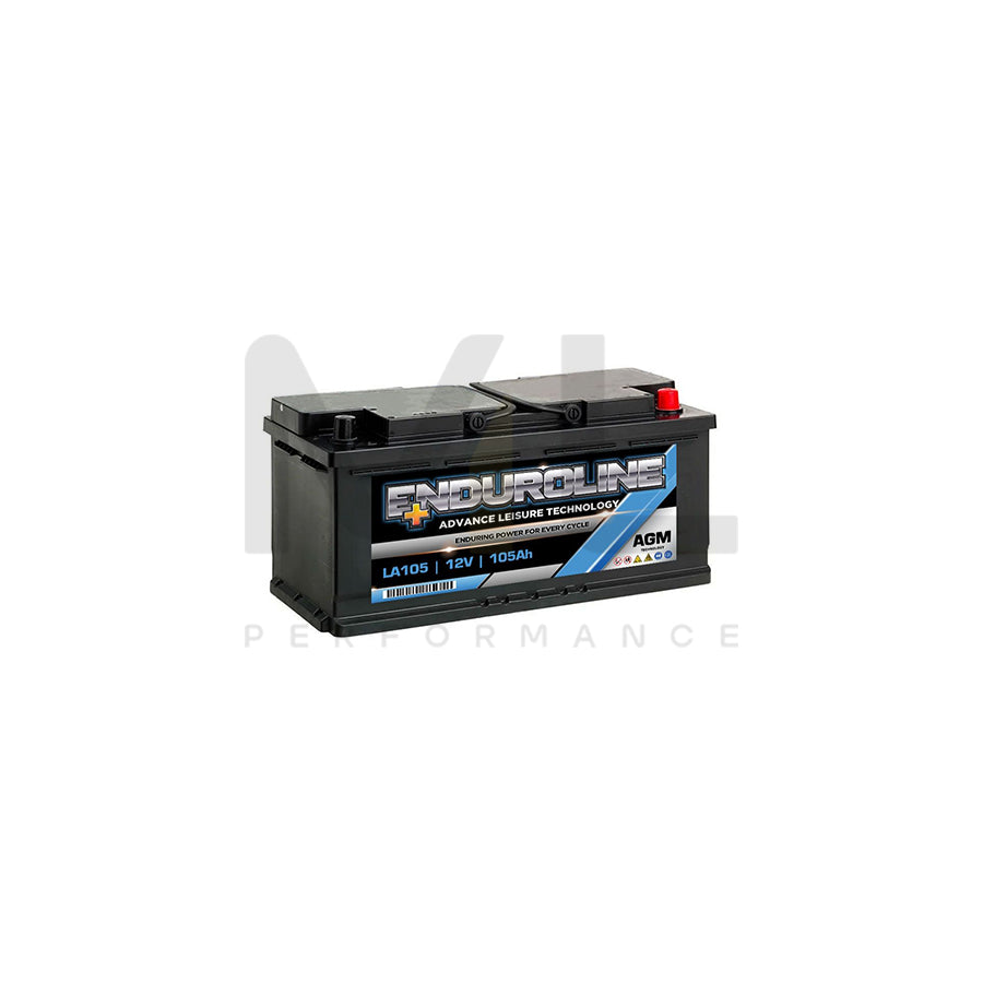 LA105 Enduroline AGM Leisure Battery 105Ah | Car Batteries UK | ML Performance Car Parts