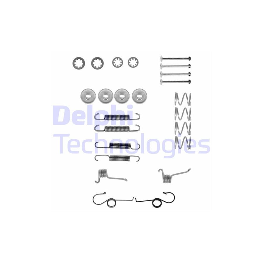 DELPHI LY1004 Accessory Kit, Brake Shoes for FORD Fiesta Mk1 Hatchback (GFBT) | ML Performance UK Car Parts