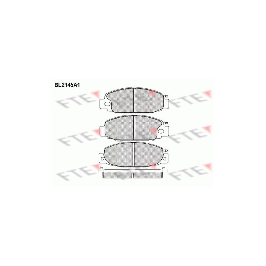 Fte BL2145A1 Brake Pad Set | ML Performance UK Car Parts