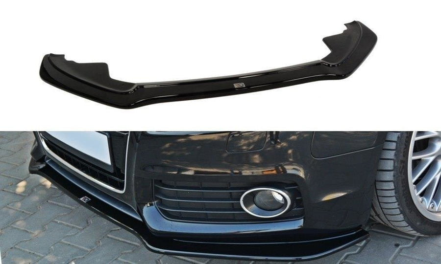 Maxton Design AU-A5-SLINE-FD1T Front Splitter Audi S5 / A5 S-Line 8T | ML Performance UK Car Parts