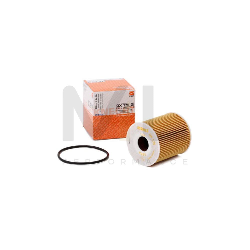 MAHLE ORIGINAL OX 175D Oil Filter Filter Insert | ML Performance Car Parts