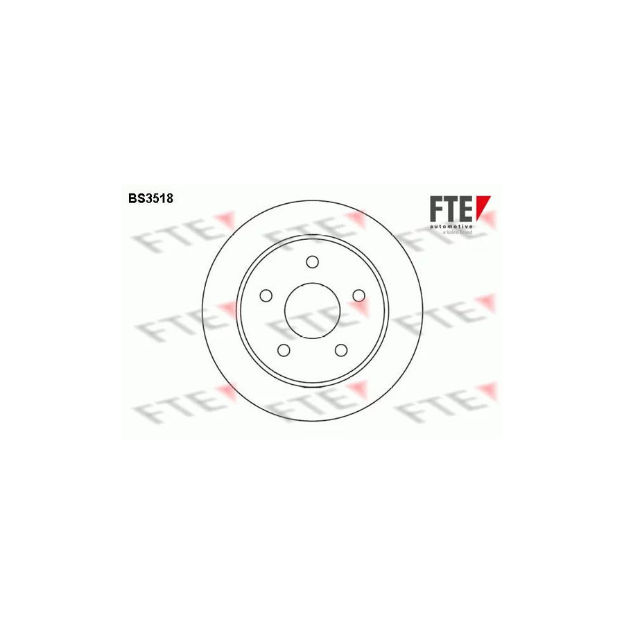 Fte BS3518 Brake Disc For Ford Scorpio | ML Performance UK Car Parts