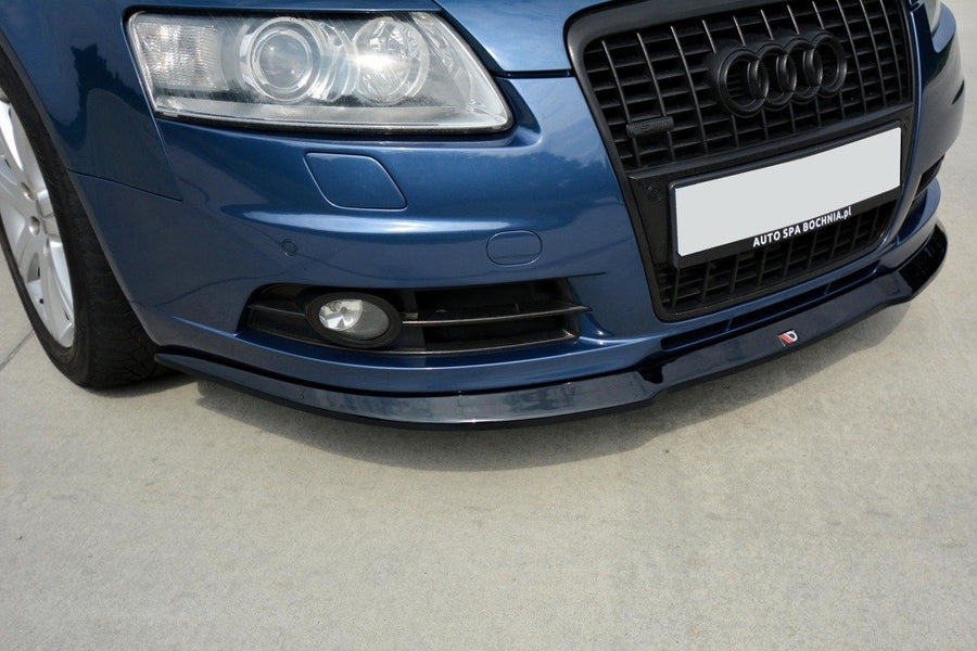 Maxton Design Audi A6 S-Line C6 Front Splitter