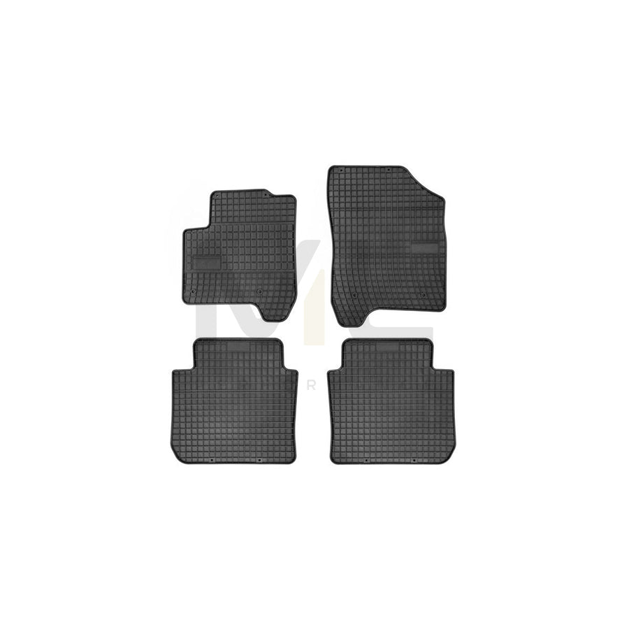 FROGUM Tailored 0635 Floor mat set for CITROﾃ起 C3 Picasso Elastomer, Front and Rear, Quantity: 4, Black | ML Performance Car Parts