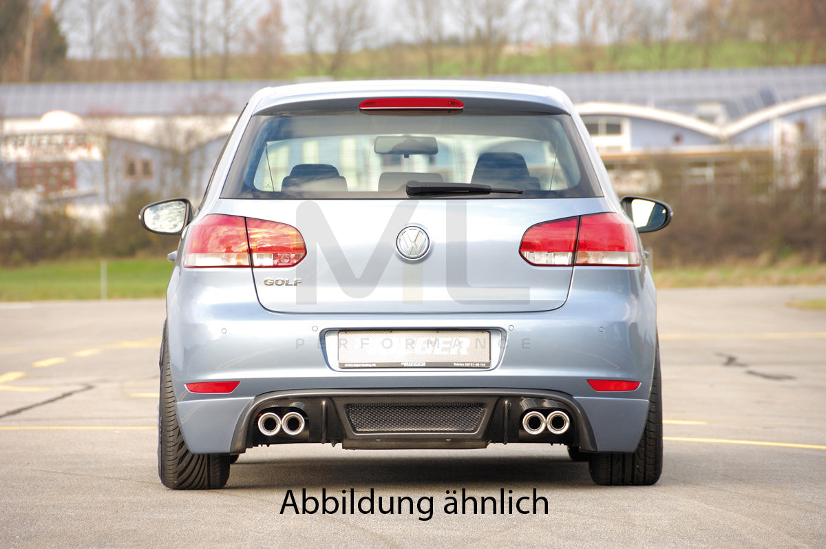 Rieger 00099782 VW Mk6 Golf Rear Diffuser 1 | ML Performance UK Car Parts