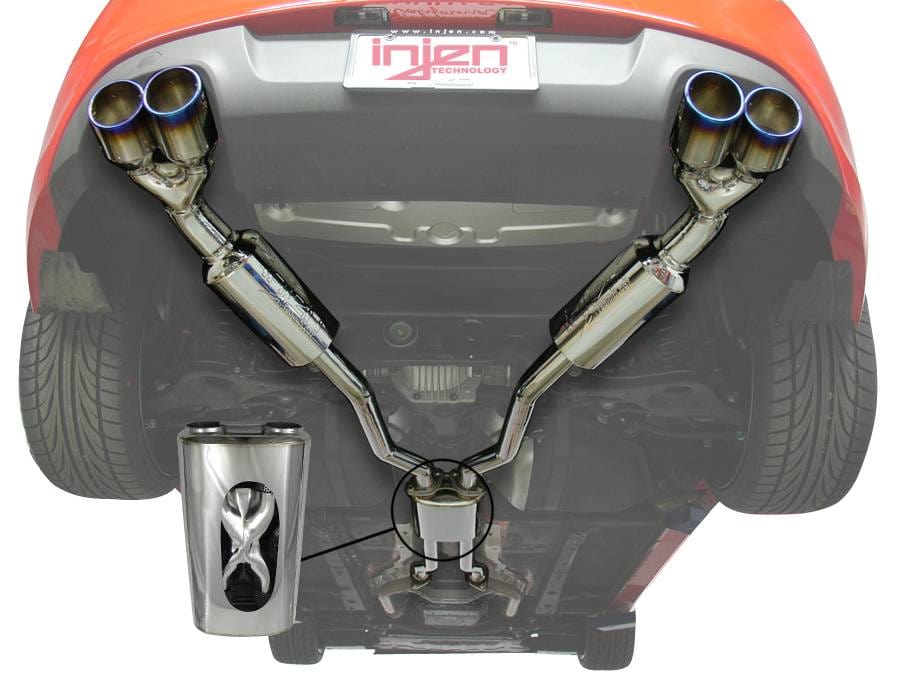 INJEN PERFORMANCE EXHAUST SYSTEM - SES1390TT