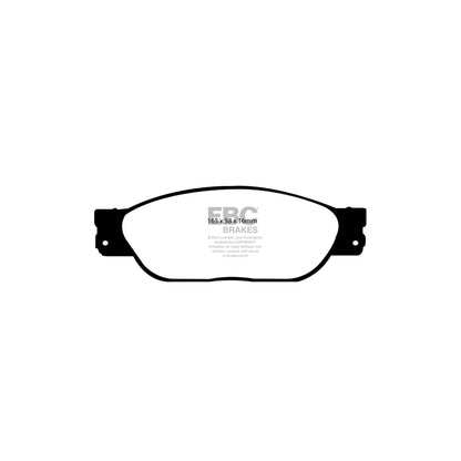 EBC PD11KF263 Jaguar Greenstuff Front Brake Pad & GD Disc Kit - Girling/TRW Caliper (Inc. S-Type, XJ6, XJ8) 2 | ML Performance UK Car Parts