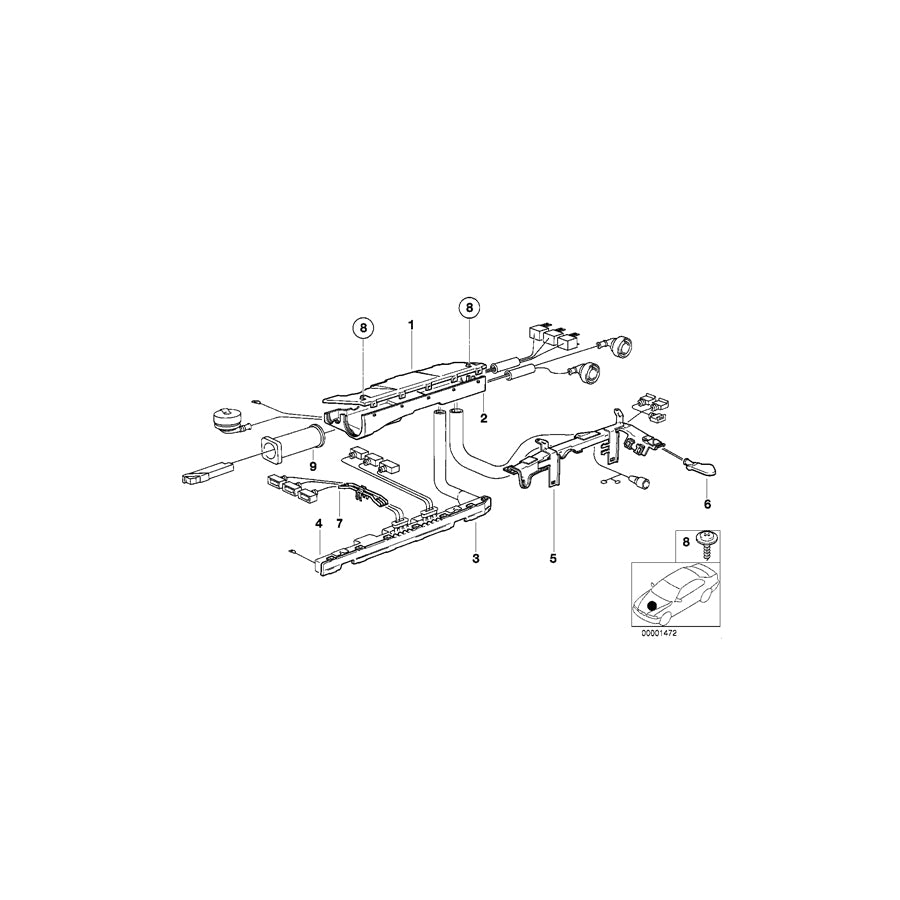 Genuine BMW 12521724711 E36 Self Tapping Screw 4X16 (Inc. Z3 M) | ML Performance UK Car Parts