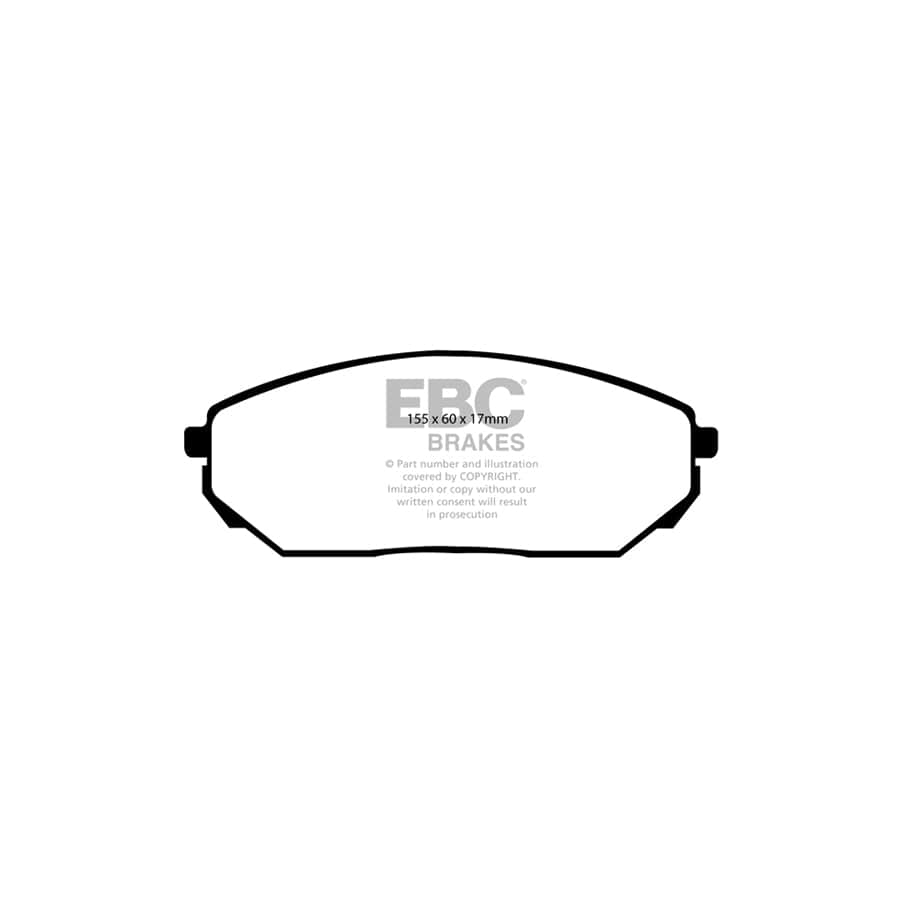 EBC PD40K1002 Kia Sorento Ultimax Pad & Plain Disc Kit 2 | ML Performance UK Car Parts