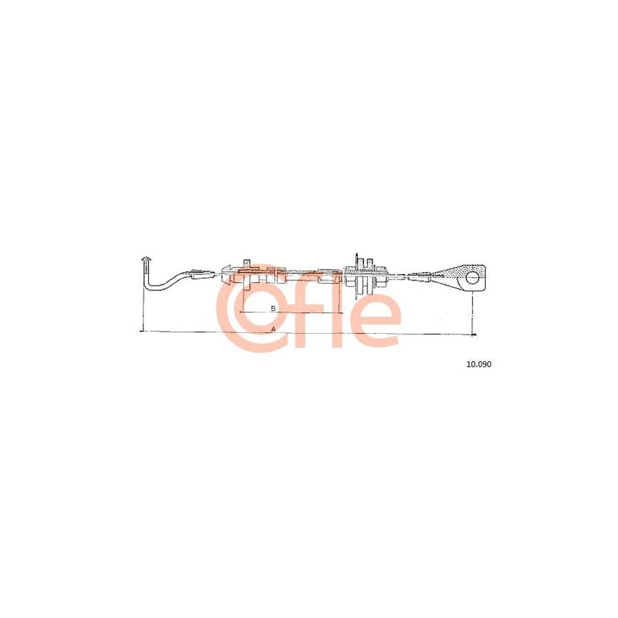 COFLE 10.090 Throttle Cable | ML Performance UK Car Parts