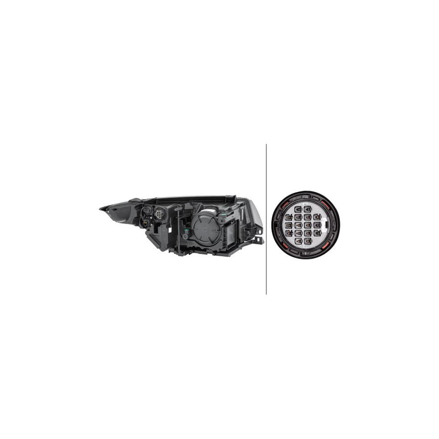 Hella 1EL 354 806-091 Headlight