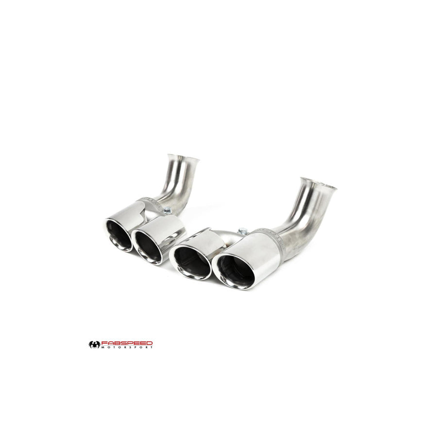 Fabspeed Porsche 996 Carrera Deluxe Quad-Style Tips - Short (1999-2001) | ML Performance UK