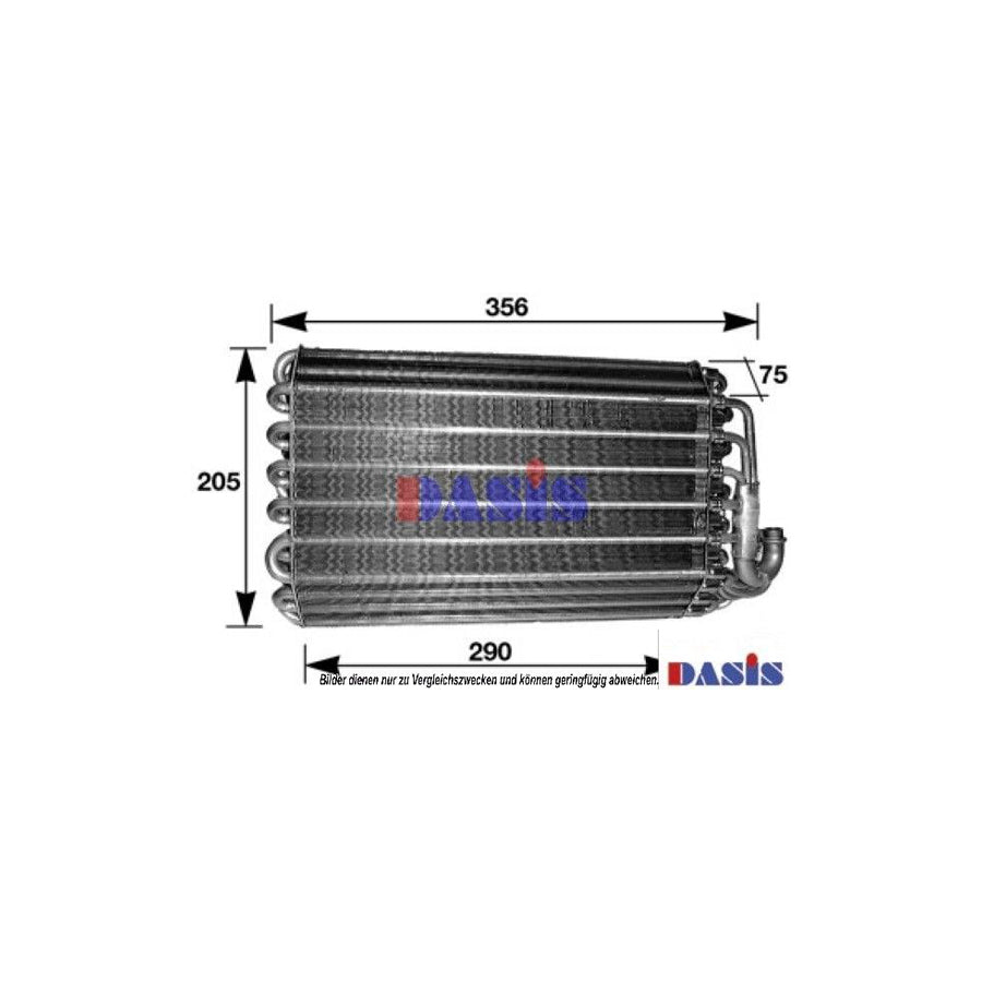 AKS Dasis 071540N Engine Radiator For Nissan Trade Platform / Chassis | ML Performance UK