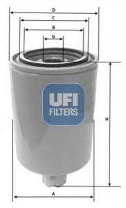 UFI 24.039.00 Fuel Filter