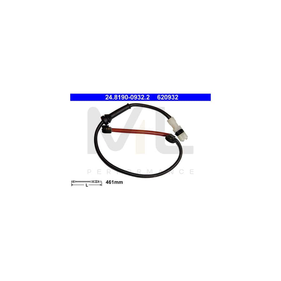 ATE 24.8190-0932.2 Brake pad wear sensor | ML Performance Car Parts