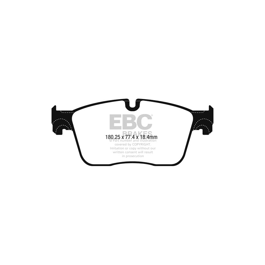 EBC PD40K2424 Jaguar Land Rover Ultimax Pad & Plain Disc Kit - ATE Caliper (Inc. F-Pace & Range Rover Velar) 2 | ML Performance UK Car Parts