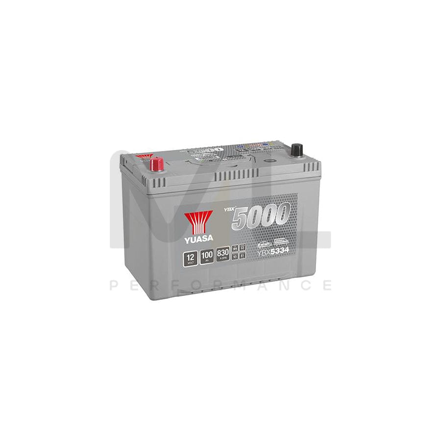 Yuasa YBX5334 12v 100Ah Silver High Performance SMF Battery | ML Performance UK Car Parts