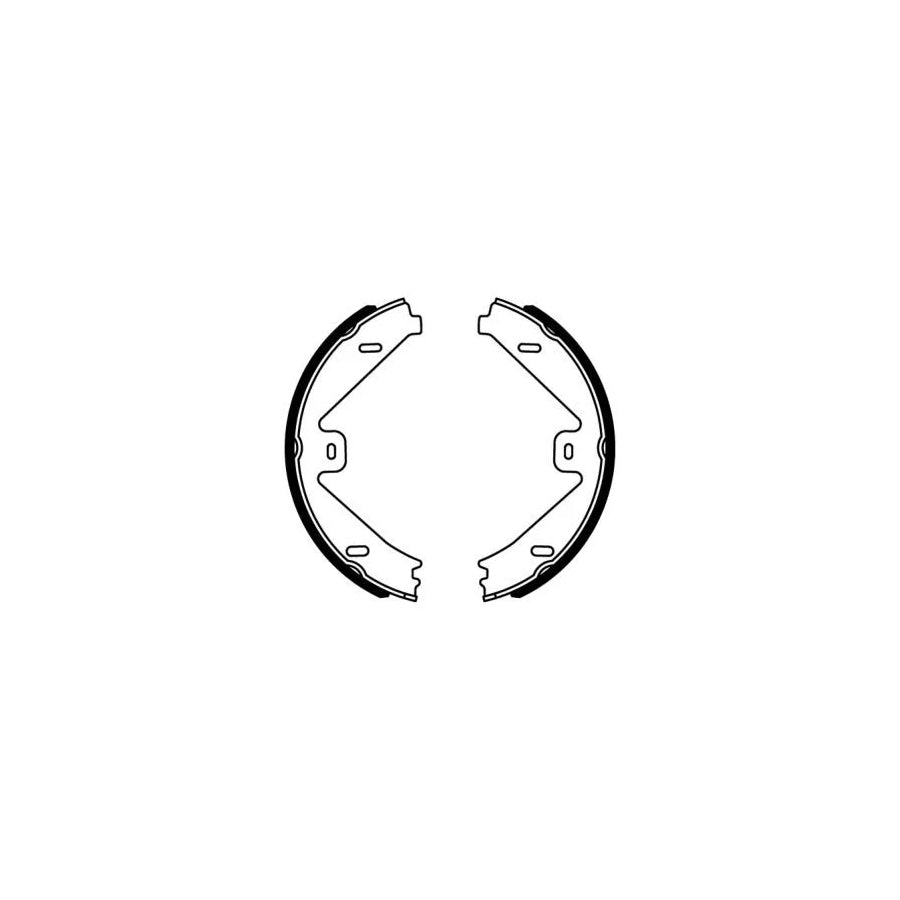 ABE CRM014ABE Handbrake Shoes