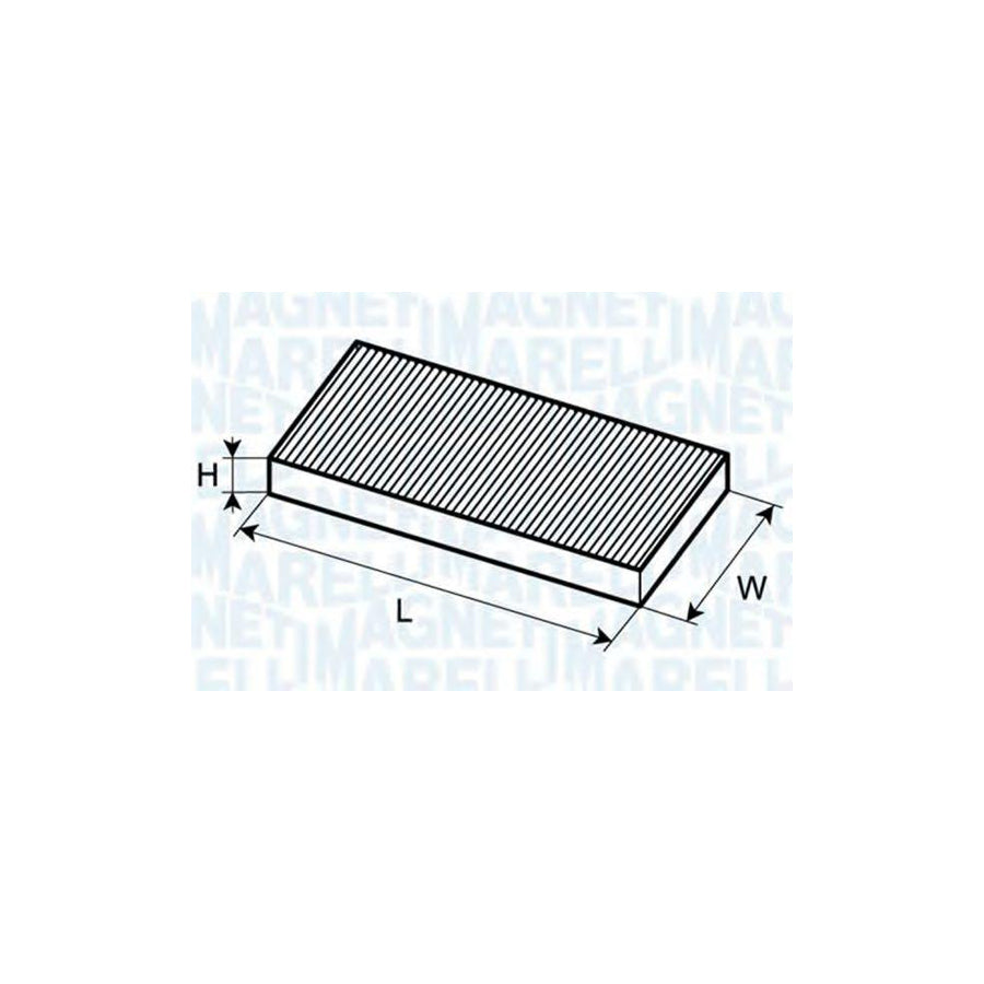 MAGNETI MARELLI 350203061410 Pollen Filter | ML Performance UK Car Parts