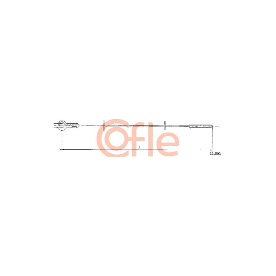 COFLE 11.061 Throttle Cable for VW Beetle | ML Performance UK Car Parts