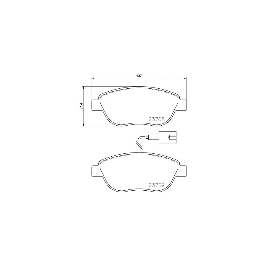 Hella 8MP 376 803-274 Water Pump