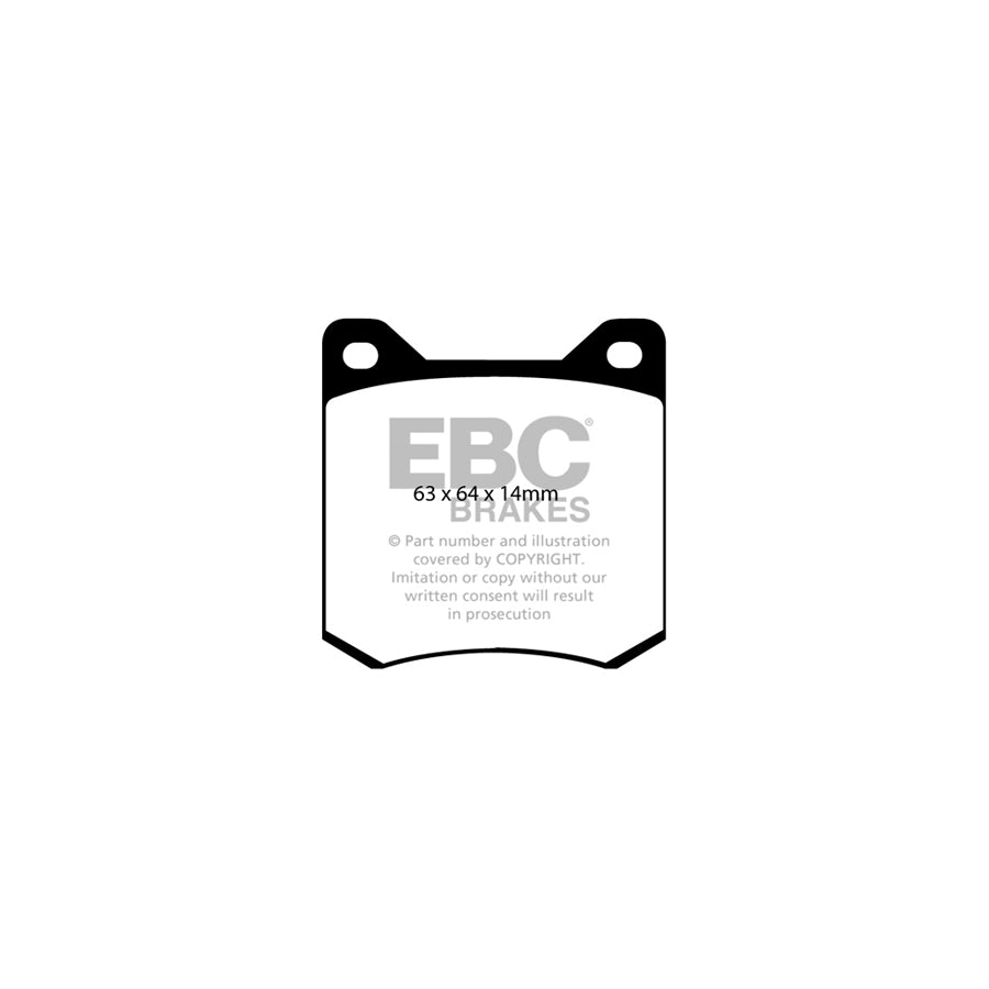 EBC DP156 Renault 16 Ultimax Front Brake Pads 2 | ML Performance UK Car Parts