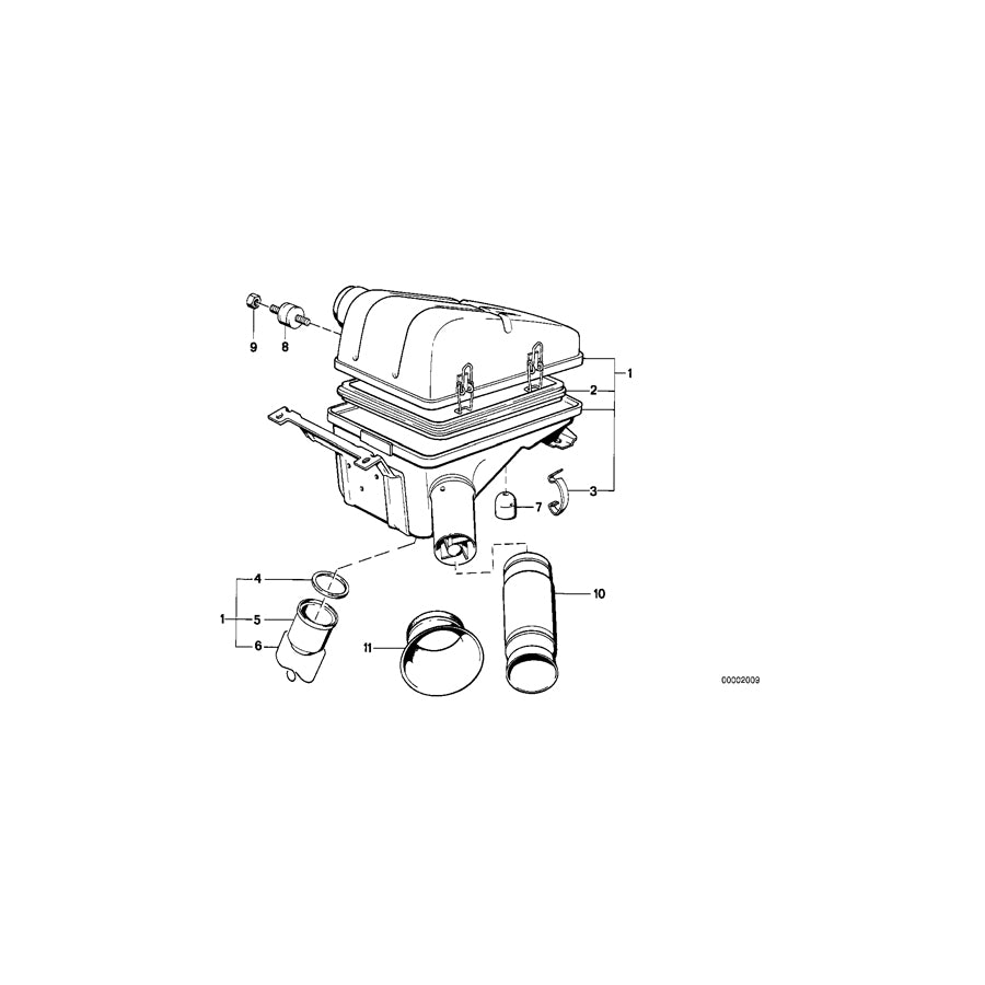 Genuine BMW 13711714472 E24 Rubber Mounting (Inc. 635CSi) | ML Performance UK Car Parts