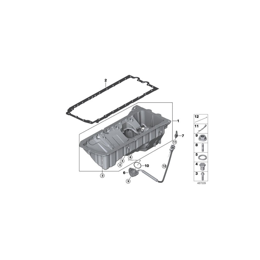 Genuine BMW 13538299667 Spring Clip 50X2 mm (Inc. M235i Racing) | ML Performance UK Car Parts