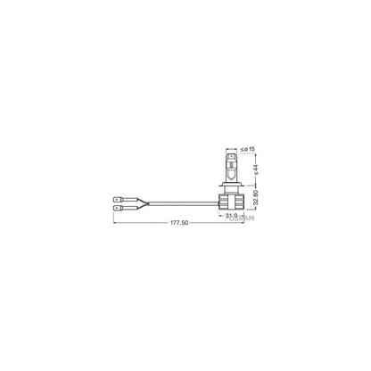 OSRAM LED HEADLAMP BULB KIT replaces H7 Next Gen