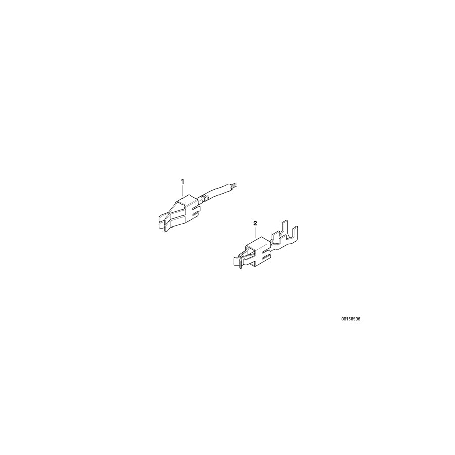 Genuine BMW Mini 12521732592 F03 F39 Single Conductor Seal 0,13-1,0 mm² (Inc. Cooper) | ML Performance UK Car Parts