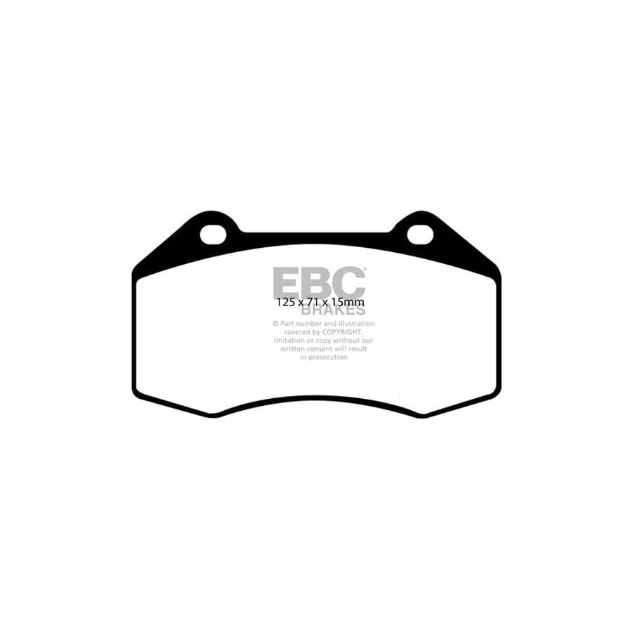 EBC PDKF1638 Renault Ultimax Front Brake Pad & Plain Disc Kit - Girling/TRW/ATE Caliper 2 | ML Performance UK Car Parts