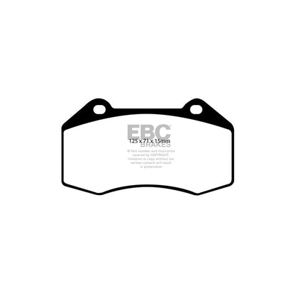 EBC PDKF1638 Renault Ultimax Front Brake Pad & Plain Disc Kit - Girling/TRW/ATE Caliper 2 | ML Performance UK Car Parts