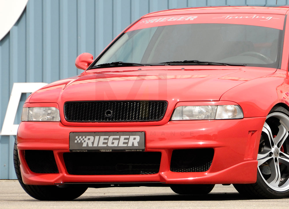 Rieger 00055070 Audi B5 A4 Front Bumper - RS4-Look 1 | ML Performance UK Car Parts