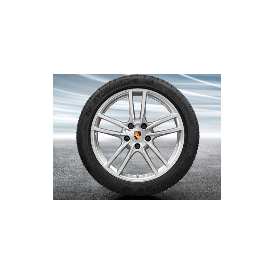 Genuine Porsche 20 Cayenne Sport Alloy Wheels & Winter Tyres Original Porsche | ML Performance UK Car Parts