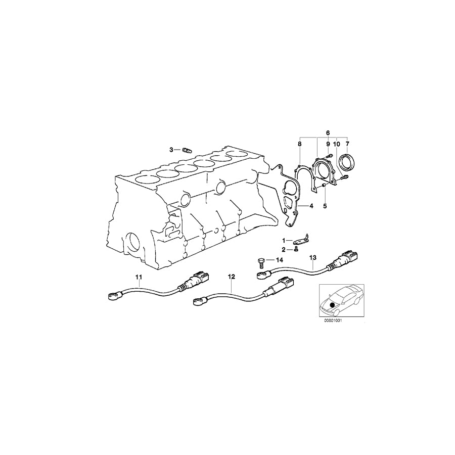 Genuine BMW 11427741148 Oil Spraying Nozzle S50B32 (Inc. E36 M3 Gr.A) | ML Performance UK Car Parts