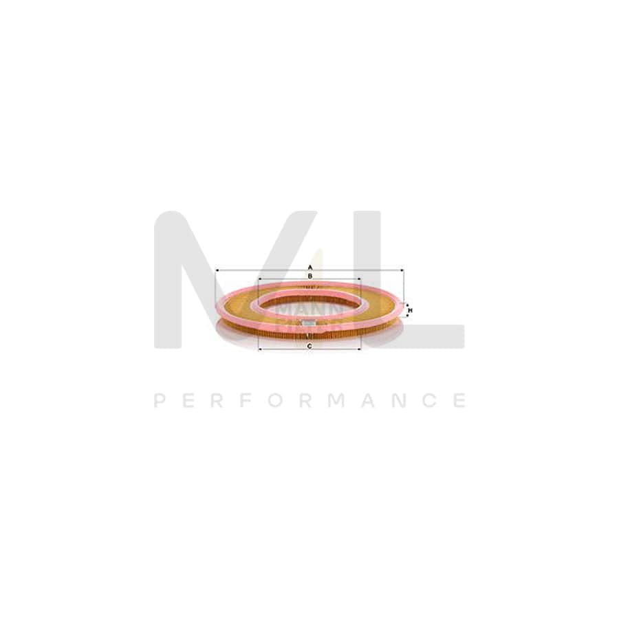 MANN-FILTER C 4190 Air Filter Filter Insert | ML Performance Car Parts