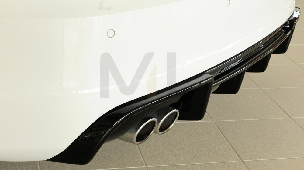 Rieger 00088141 Audi 8V A3 Rear Diffuser 5 | ML Performance UK Car Parts