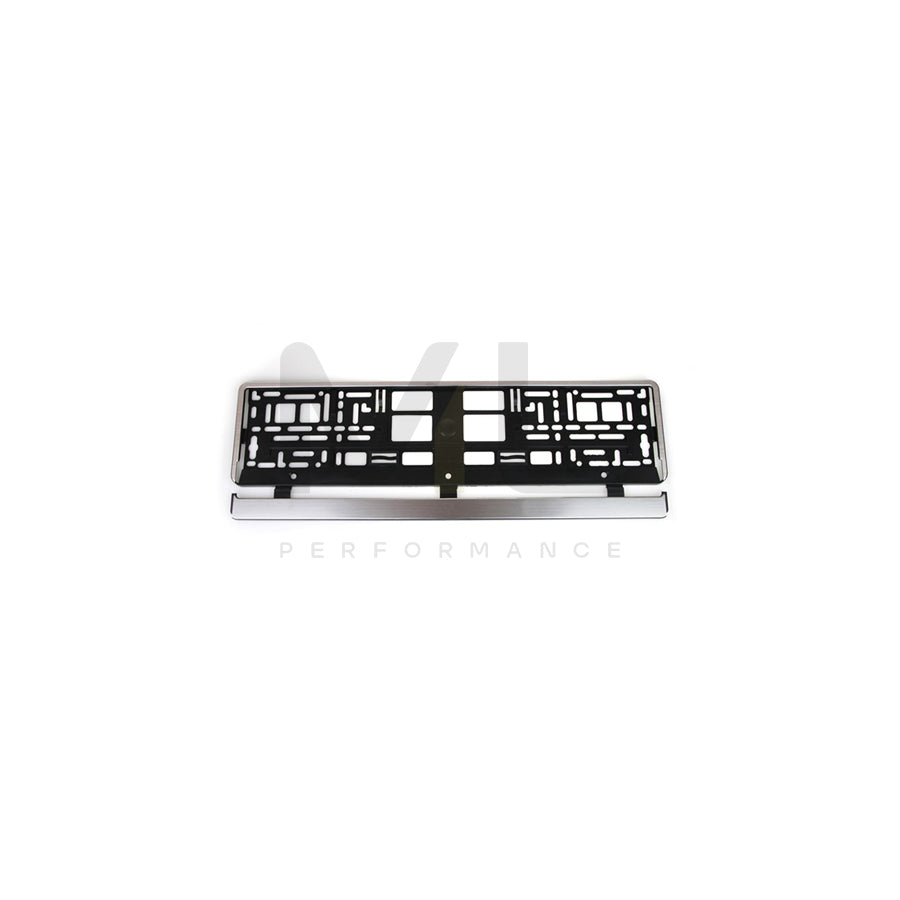 UTAL 01646 Number plate holder Silver, Coated | ML Performance Car Parts