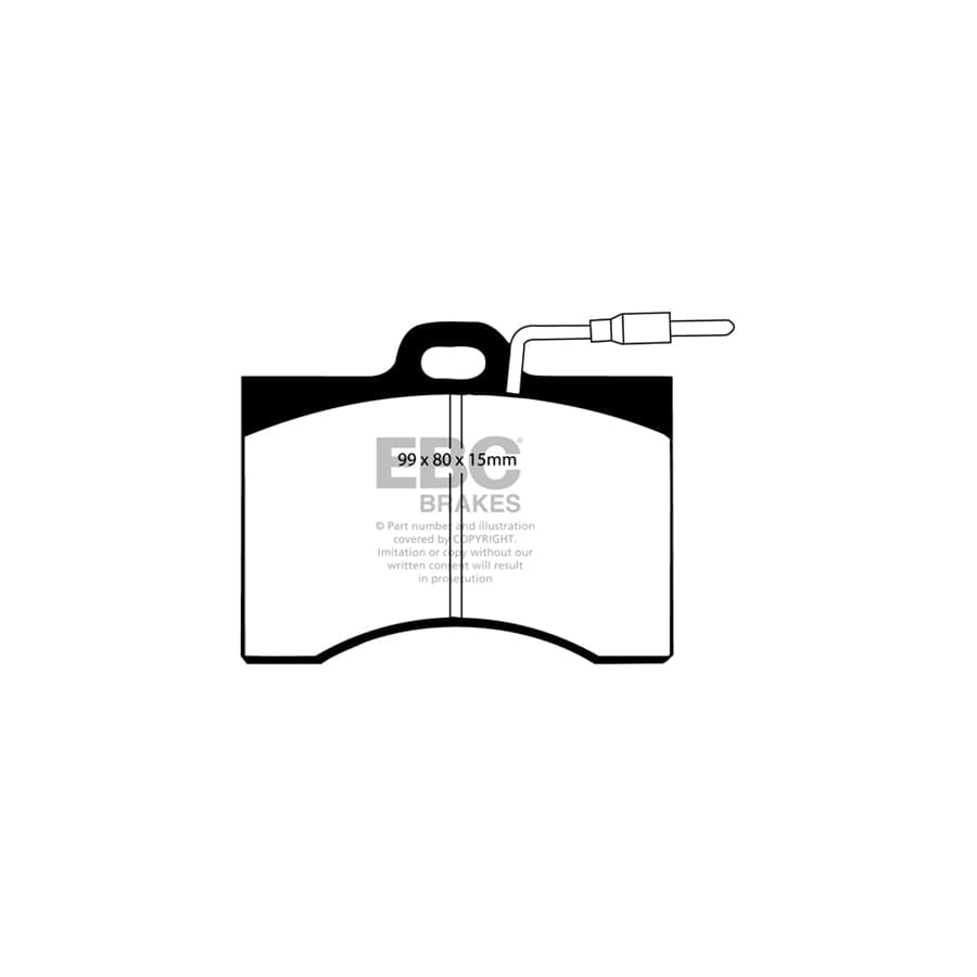 EBC PD40K594 Citroen CX Ultimax Pad & Plain Disc Kit - Citroen Caliper 2 | ML Performance UK Car Parts