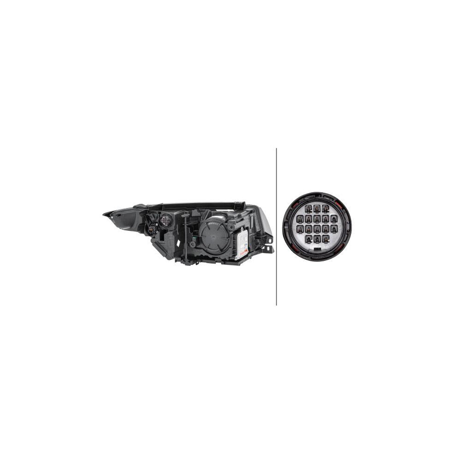 Hella 1EL 354 806-011 Headlight