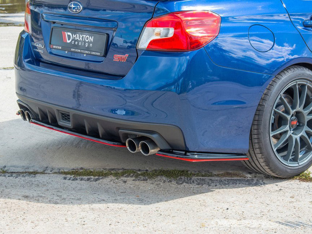 Maxton Design  Subaru WRX Sti Central Rear Splitter V.2