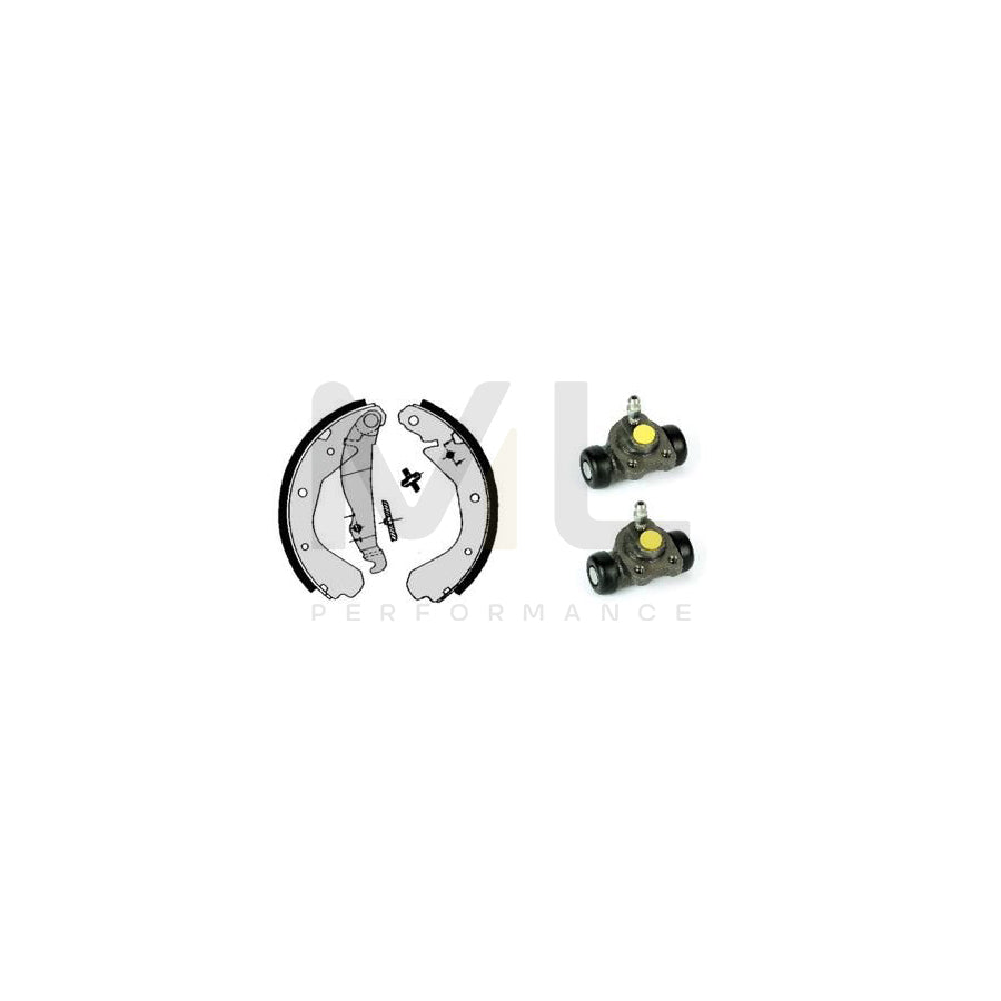 BREMBO STANDARD KIT H 59 027 Brake Shoe Set Ø: 200mm | ML Performance Car Parts