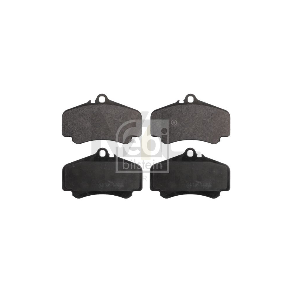 Febi Bilstein 16752 Brake Pad Set For Porsche 911 Front Axle, Excl. Wear Warning Contact | ML Performance Car Parts