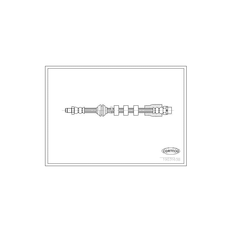 Corteco 19031638 Brake Hose | ML Performance UK