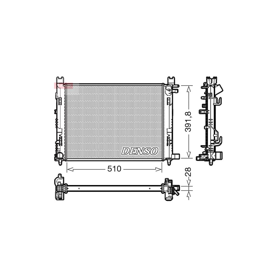 Denso DRM23109 Drm23109 Engine Radiator | ML Performance UK