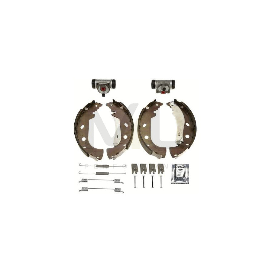 TRW Brake Kit BK1742 Brake Shoe Set with wheel brake cylinder | ML Performance Car Parts