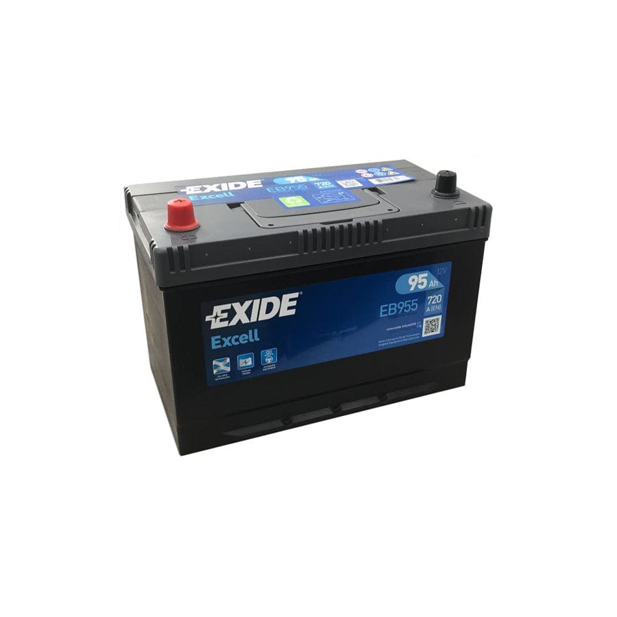 Exide EB955 Excell Car Battery 12V 95AH 720CCA 250 | ML Performance UK Car Parts